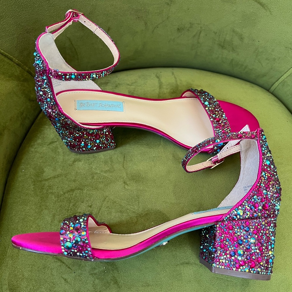 Betsy Johnson Pink Bling